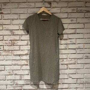 Pact pocket t shirt organic cotton dress size small